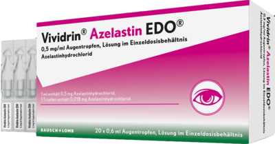 VIVIDRIN Azelastin EDO 0,5 mg/ml Augentr.Lsg.i.EDP